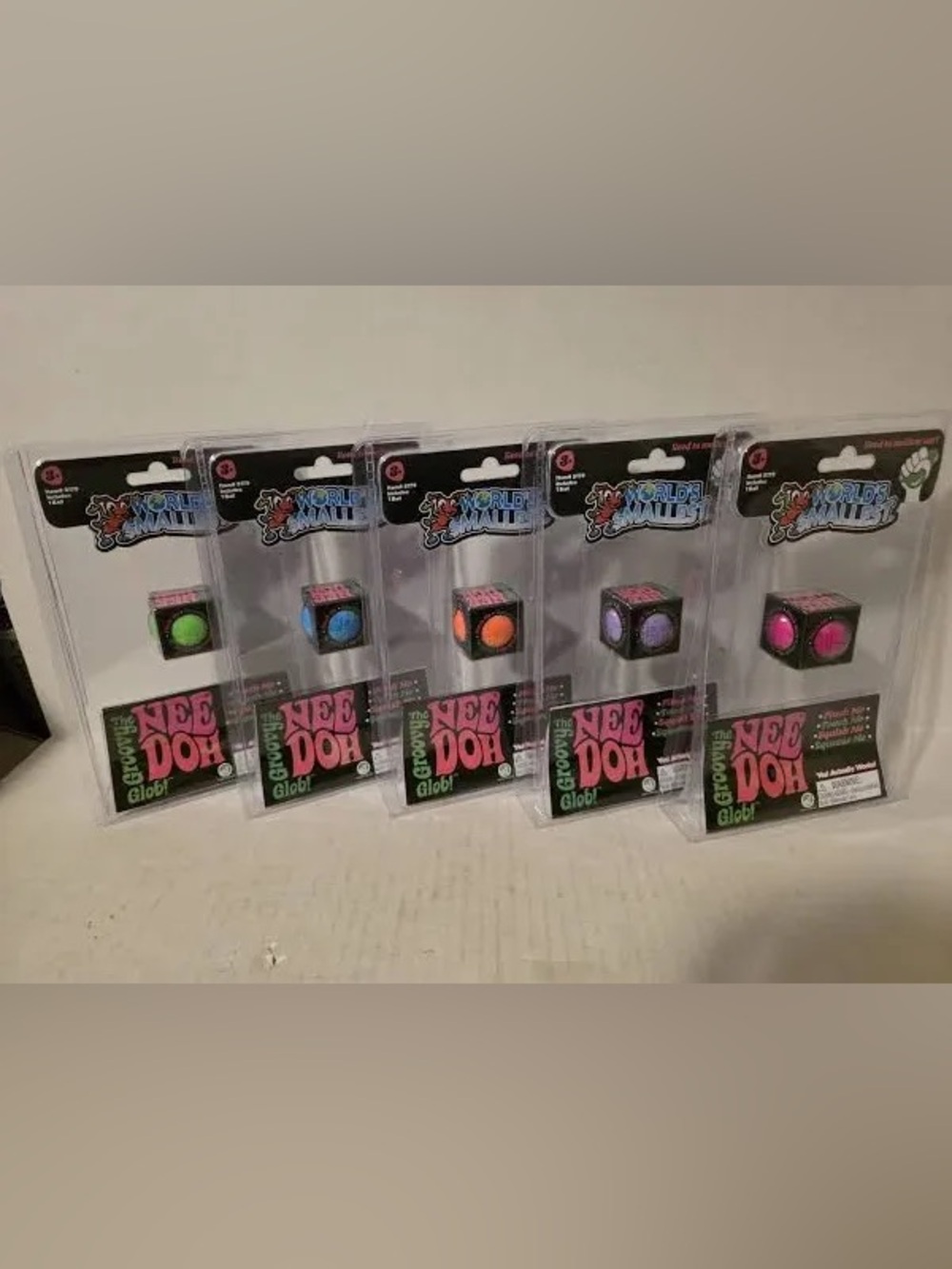 NeeDoh World’s Smallest FULL SET All 5 Colors